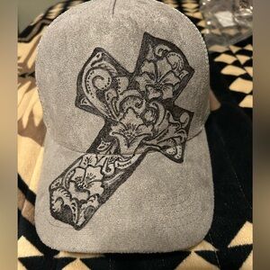 Brand new, hand burned cap